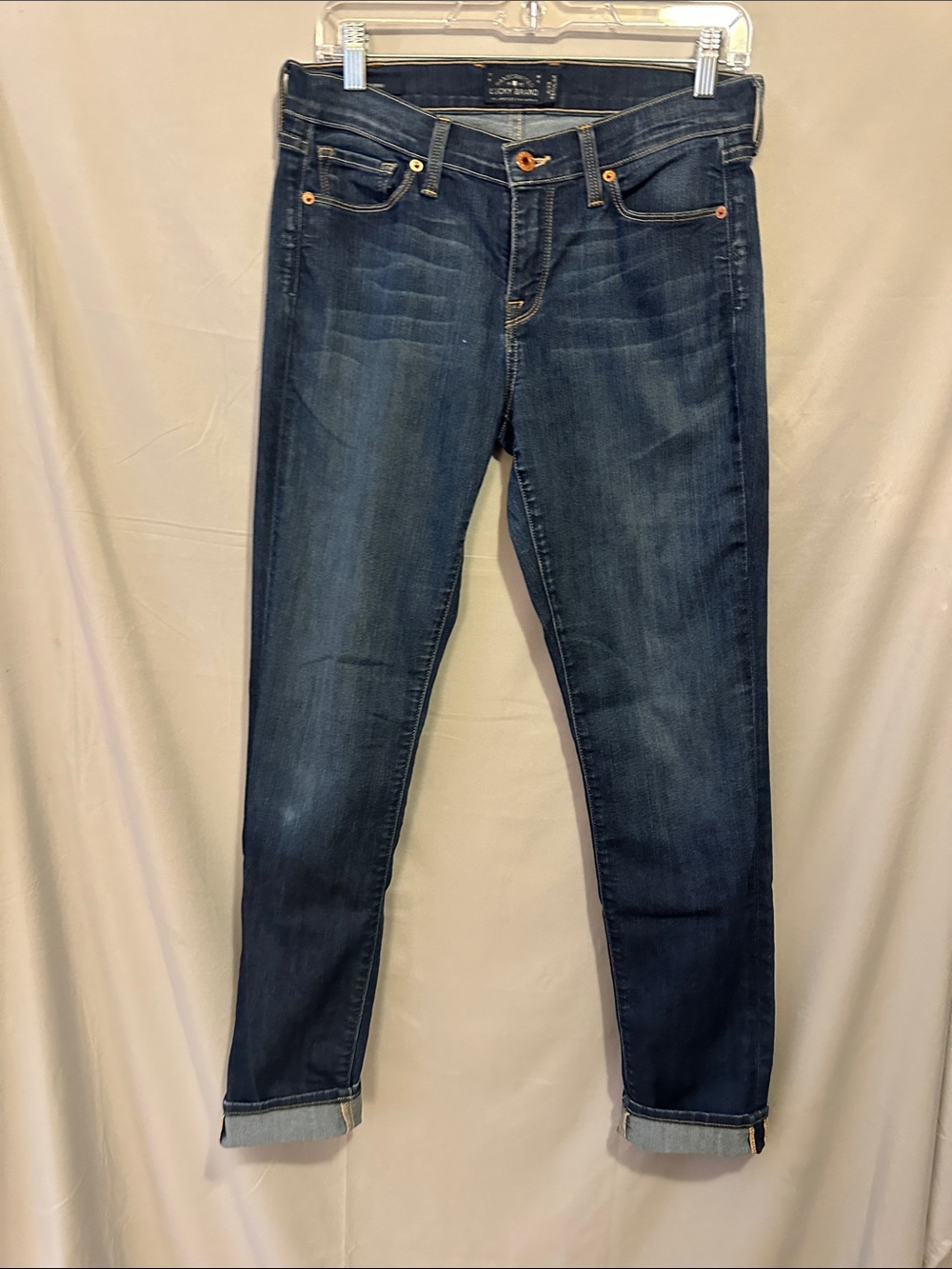 Lucky Brand Dark Blue Boyfriend Jeans